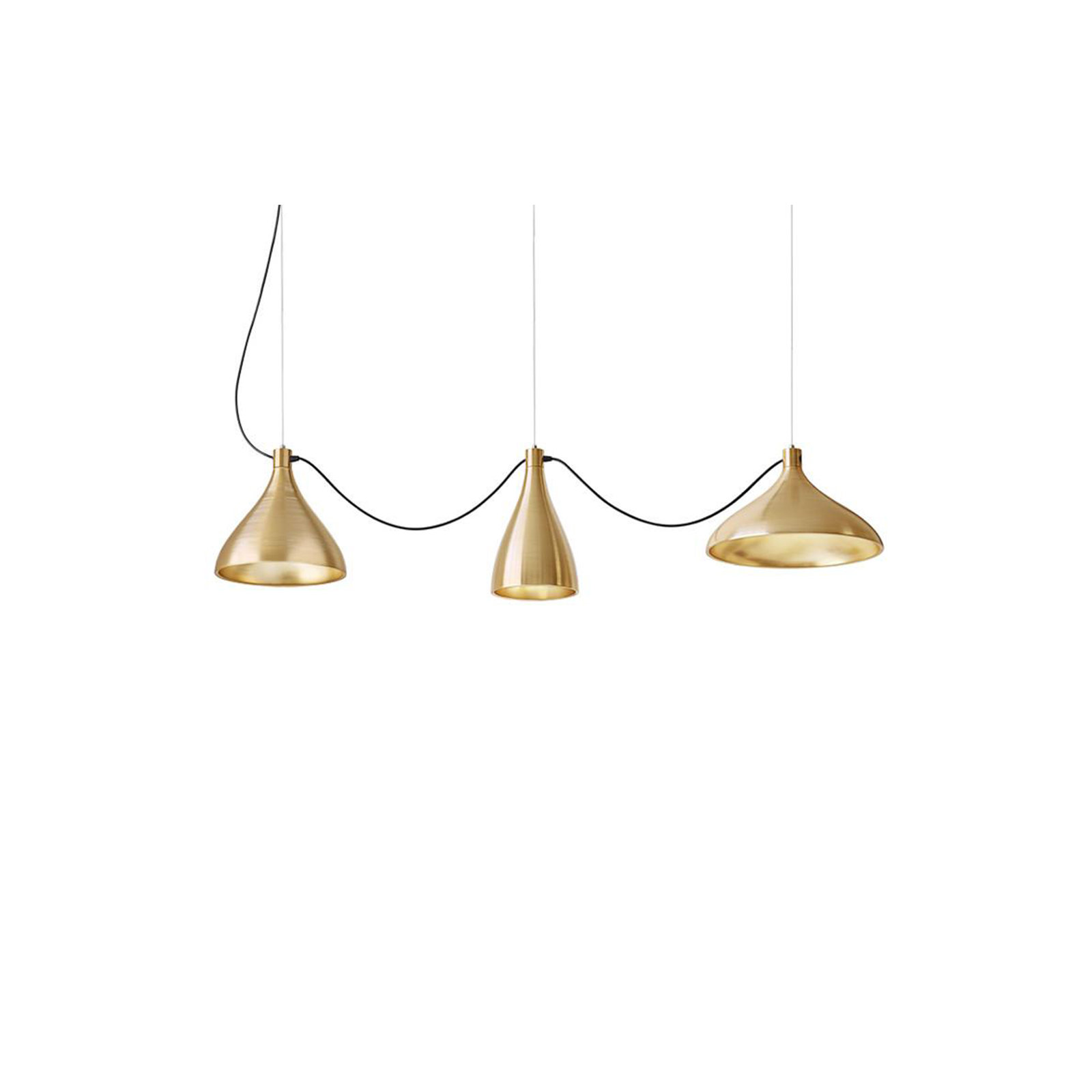 Swell String Mix, Brass, 140" H x 110" W x 24" D