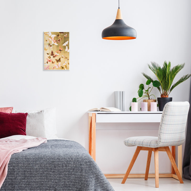 "Papillon Butterfly Array", art mural par Petal Prints Design, H 15 po x l 10 po