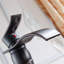 Robinet de lavabo pour salle de bain à poignée simple avec drain Palencia - finition bronze huilé, fabrication en laiton massif