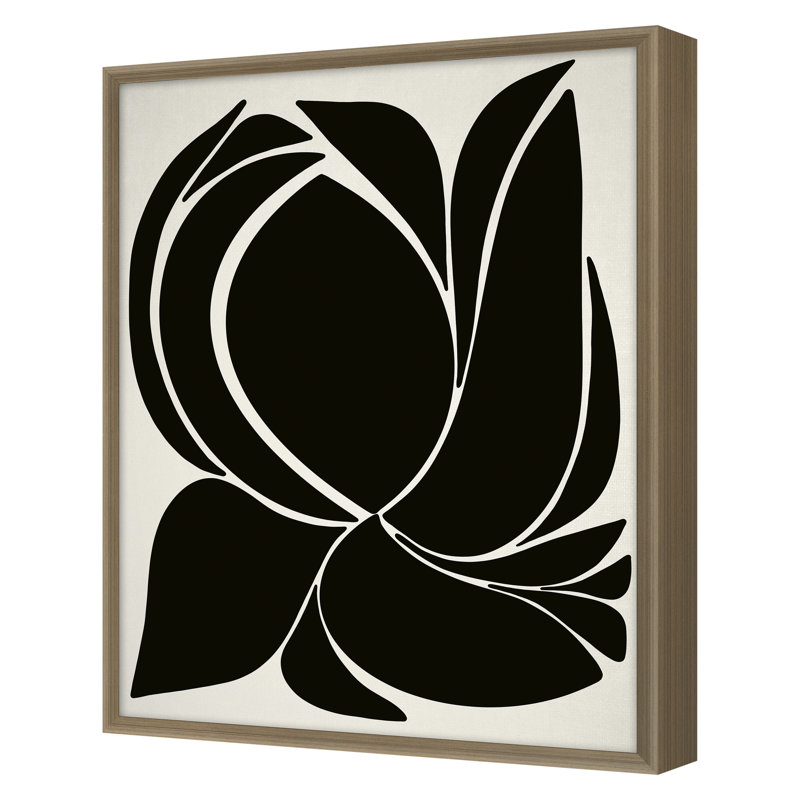 Deep Floral 1, 20" H x 16" W, Gold