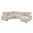 Upholstered U-Shaped Sectional Right Hand Facing-410888779