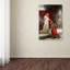 « the accolade », reproduction sur toile tendue-22557776