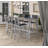Travira 7-Piece Bar Table and Sling Bar Chair Rectangular Dining Set - 72"x30"-651933883-598312770