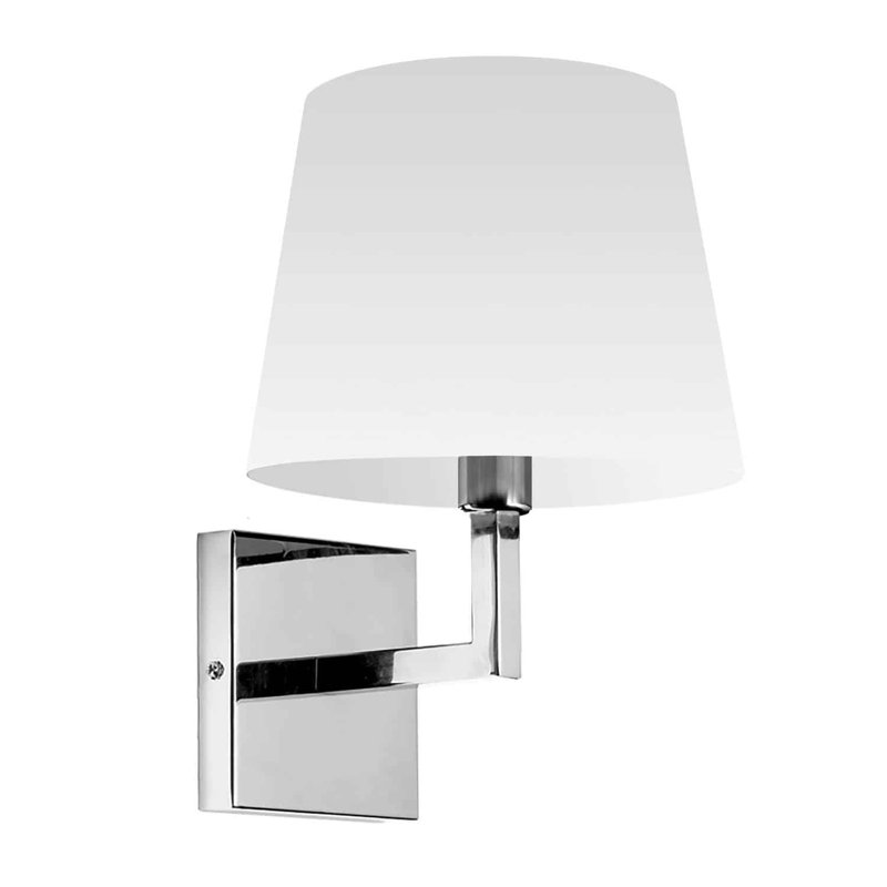 Applique murale articulée 1 lumière Vandemark, Blanc, Noir mat