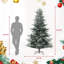 1.44' H Lighted Artificial Christmas Tree