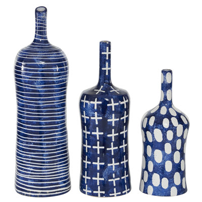 Ensemble de vases décoratifs en céramique