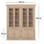 Eiri 240cm H x 200cm W Library Bookcase