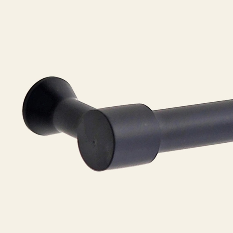 Madelyn Carter Liberty Solid Brass Drawer Pull, 6", Matte Black