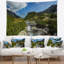 Tapisserie Alpine Stream in High Mountains-1161349734