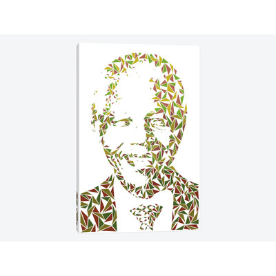 « nelson mandela », impression sur toile