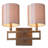 Glendive Steel Armed Sconce