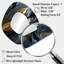 Greggory or et gris volcan fusion IV - grand miroir asymétrique en marbre, miroir mural décoratif de forme unique moderne, impression d'art en métal-107229850