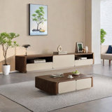 Modern Simplicity TV Stand and Coffee Table Set