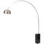 Lampe Leisuremod Arco avec base cubique en marbre-235220128