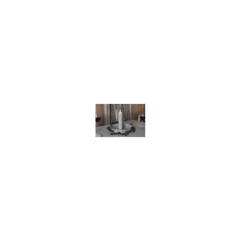 Unscented Pillar Candle, 22cm H x 5cm W x 5cm D
