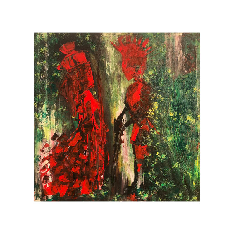 Très grand et très grand | Acrylique sur toile | Par Muhammad Yusuf