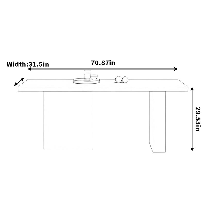 Elizardo, 29.53"H x 70.87"L x 31.5"W