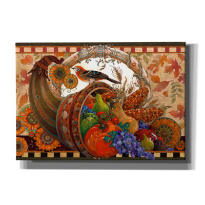 «Cornucopia» par David Galchutt, art mural sur toile