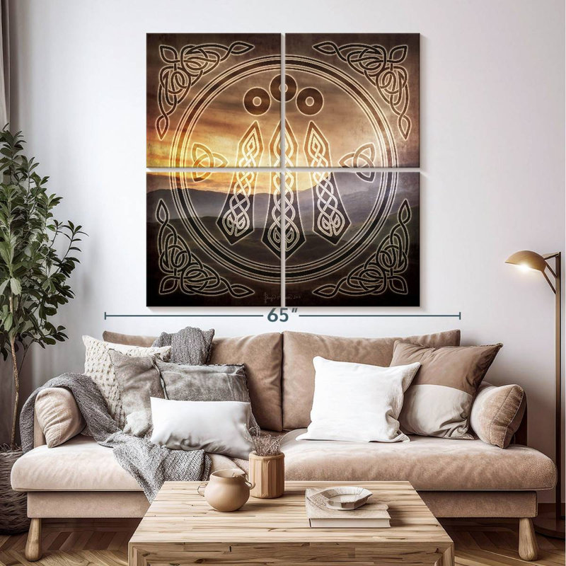 Kerner Celtic Awen, 50" H x 50" W