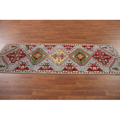 Tribal Traditional  Oriental Runner Rug 3x8