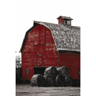 " Pop Of Red Barn "