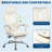 Mesh Ergonomic Office Chair with Footrest, Wheels 360 Swivel-595384200-595384206