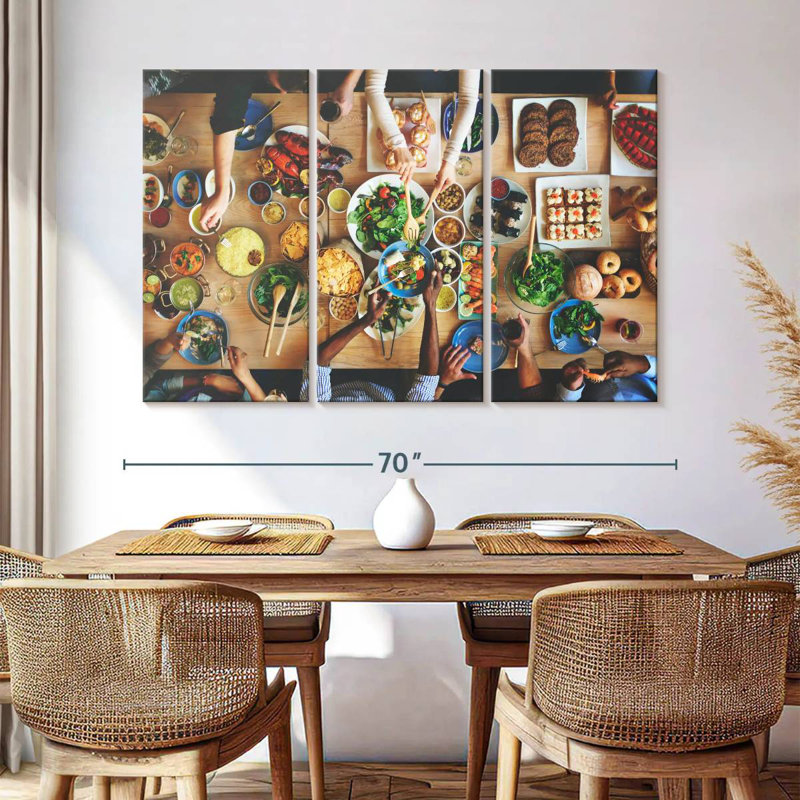Yarlin Dinner Party, 28" H x 45" W