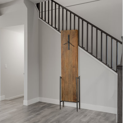 193cm Mango Solid Wood Floor Clock