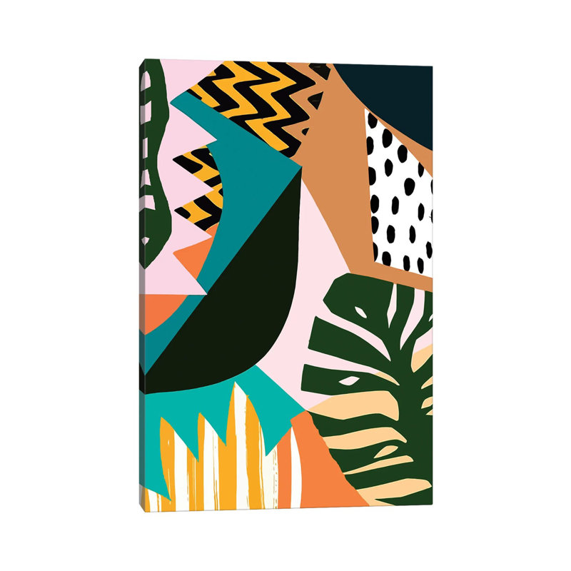 Abstract XLIV 1 Piece Wrapped Canvas Painting, 101.6cm H x 66.04cm W x 1.91cm D