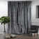 Rideau simple extra long et extra large en velours brillant de luxe