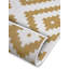 Reversible Flatweave Ocher/Ivory Rug-88123143