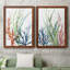 Océan jardin I - ensemble de 2 reproductions d'art-897763937-897763931-838588963