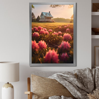 Rhododendron «Blooms at Farm VI» sur toile