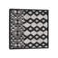 «Kuba Tissu Mat I, B&W», impression sur toile-31862503-73211204-73211205
