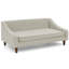 Canapé-lit surélevé durable et confortable avec accoudoirs irréguliers de conception moderne, idéal pour les chiens de taille moyenne et grande-379000764