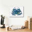 «Blue Coastal Crab» par Cindy Jacobs, art mural sur toile-1522660291