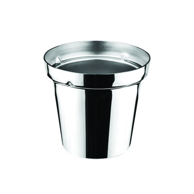 Porte-poubelle / bocal en acier inoxydable Giotto 18/10