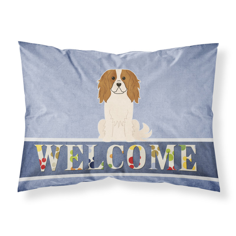 Taie d’oreiller welcome, Épagneul cavalier
