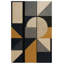 Tapis en coton et polyester multicolore à imprimé numérique Talisman Collection-1148089841