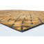 Orange Geometric Luxury Area Rug-68901291