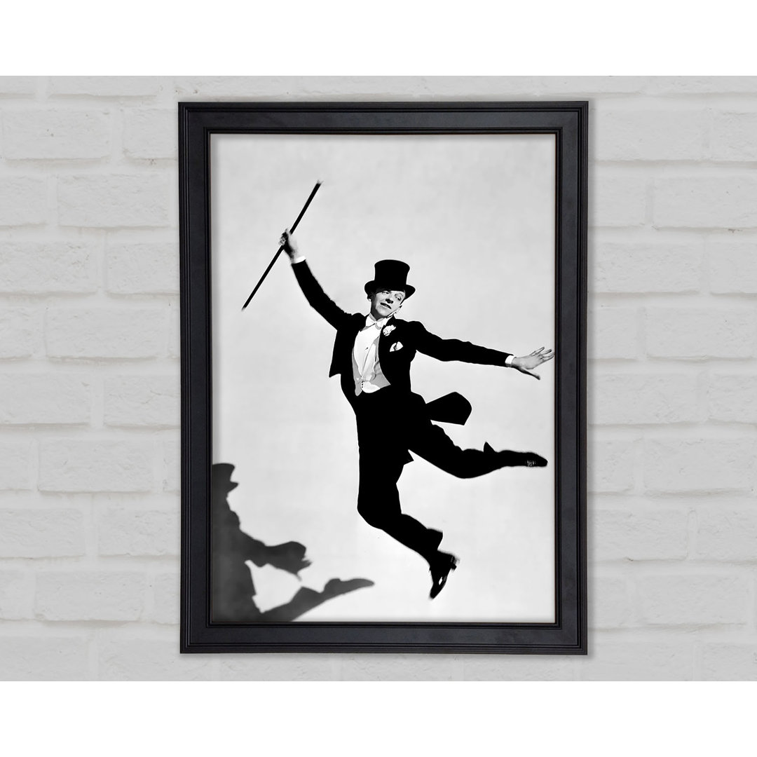 Fred Astaire Shadow Gerahmter Druck Wandkunst