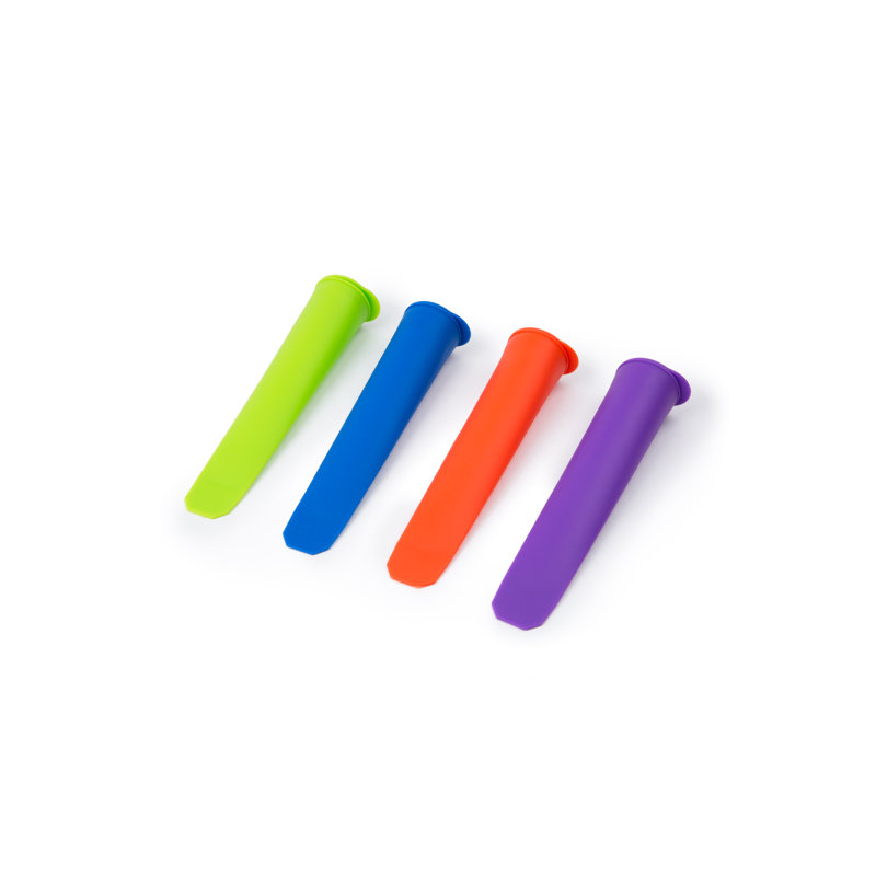 Moules Fox Run Ice Pop, silicone, ensemble de 4