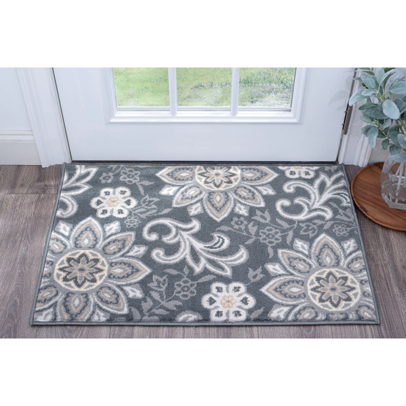 Tapis gris Floressa, Rectangle 2 pi x 3 pi