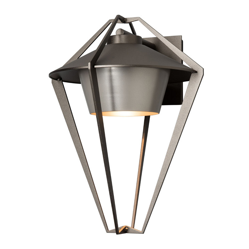 Stellar Aluminum Wall Light, Coastal Oil Rubbed Bronze, 18.5" H x 14.1" W x 14.7" D, Coastal Burnished Steel