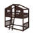 Twin Over Twin House Bunk Bed With Ladder-737704707