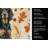 Gordon Setter Heirloom Fall Kitchen Towel-1218231113