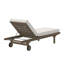 Chaise longue d'extérieur en teck Saratoga