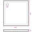 vidaXL Shower Base Tray, Non-slip Bathroom Shower Pan, Reinforced ABS-78546197