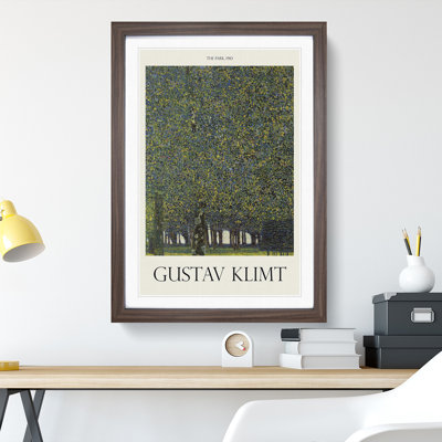The Park by Gustav Klimt - Framed Print