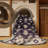 Machine Washable Overdyed Purple Area Rug-502377081